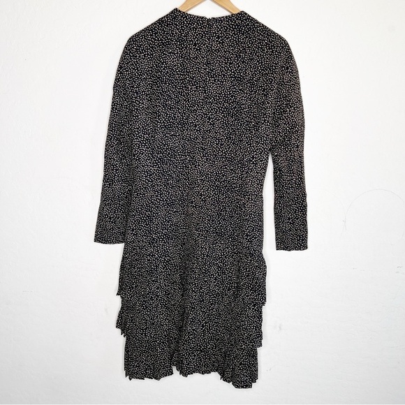 Escada by Margaret Ley Wool Vintage 80s Drop Waist Pleated Dress - Picture 2 of 10
